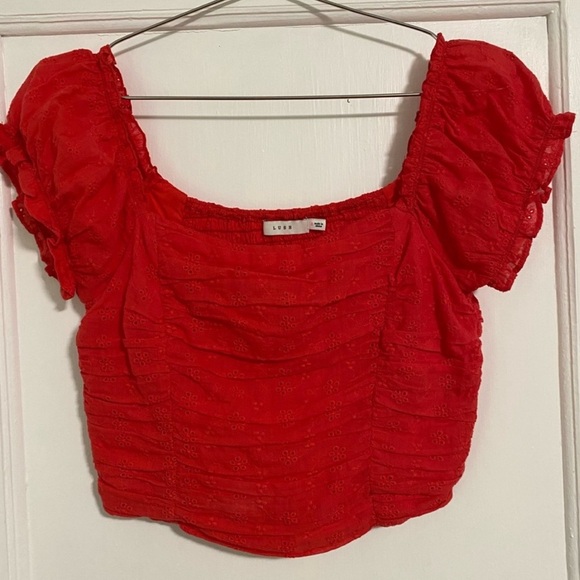 Lush women’s crop top. Worn once. Size L - Picture 1 of 2